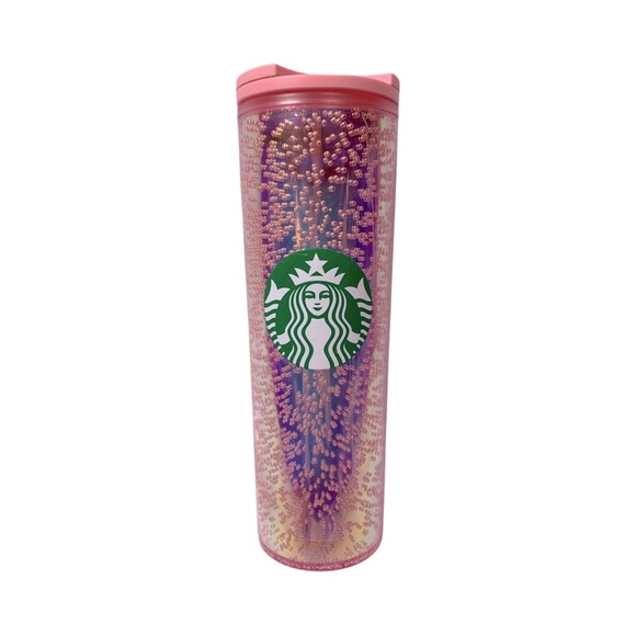 Starbucks Other - Starbucks 2020 Holiday Pink Bubble Hot Cup Iridescent 16 oz Grande Tumbler